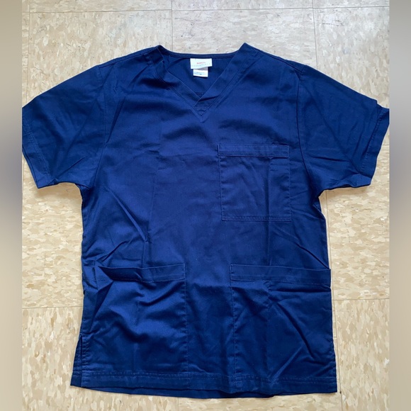 Barco Essentials Navy Blue Scrubs men’s size XS - Picture 2 of 2